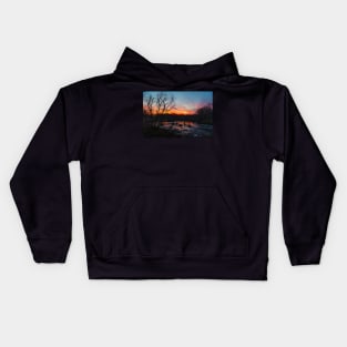 Swamp on Fire Kids Hoodie